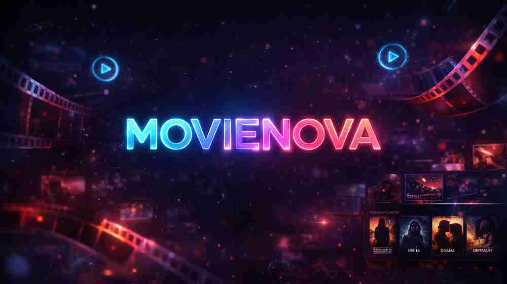 Movienova watching movies and TV series banner